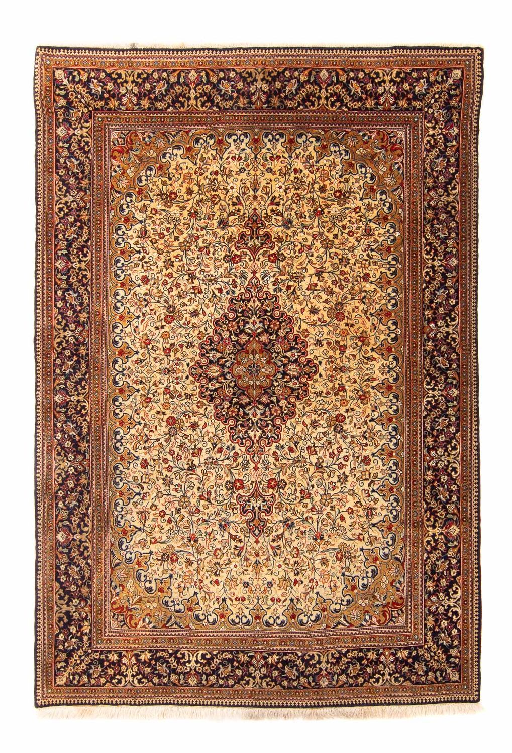 Perser Rug - Ghom - 210 x 145 cm - beige