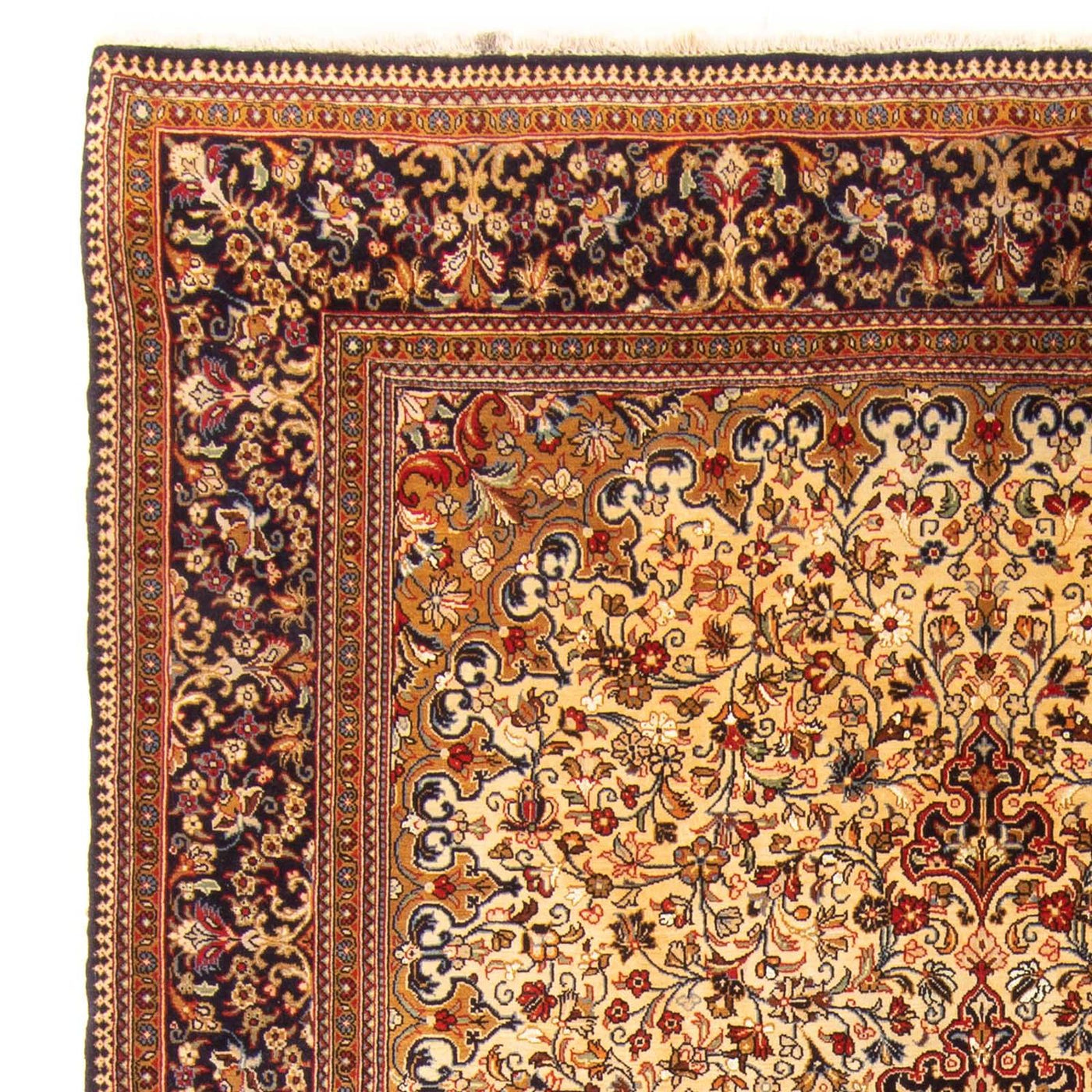 Qom Rug 210x145cm - Persian Rugs