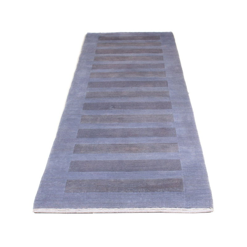 Runner Gabbeh Rug - Loribaft Softy - 250 x 77 cm - multicolored