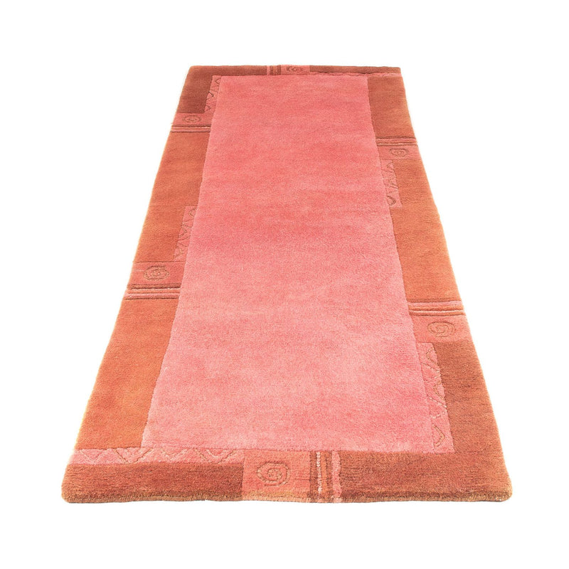 Runner Nepal Rug - 231 x 81 cm - rose