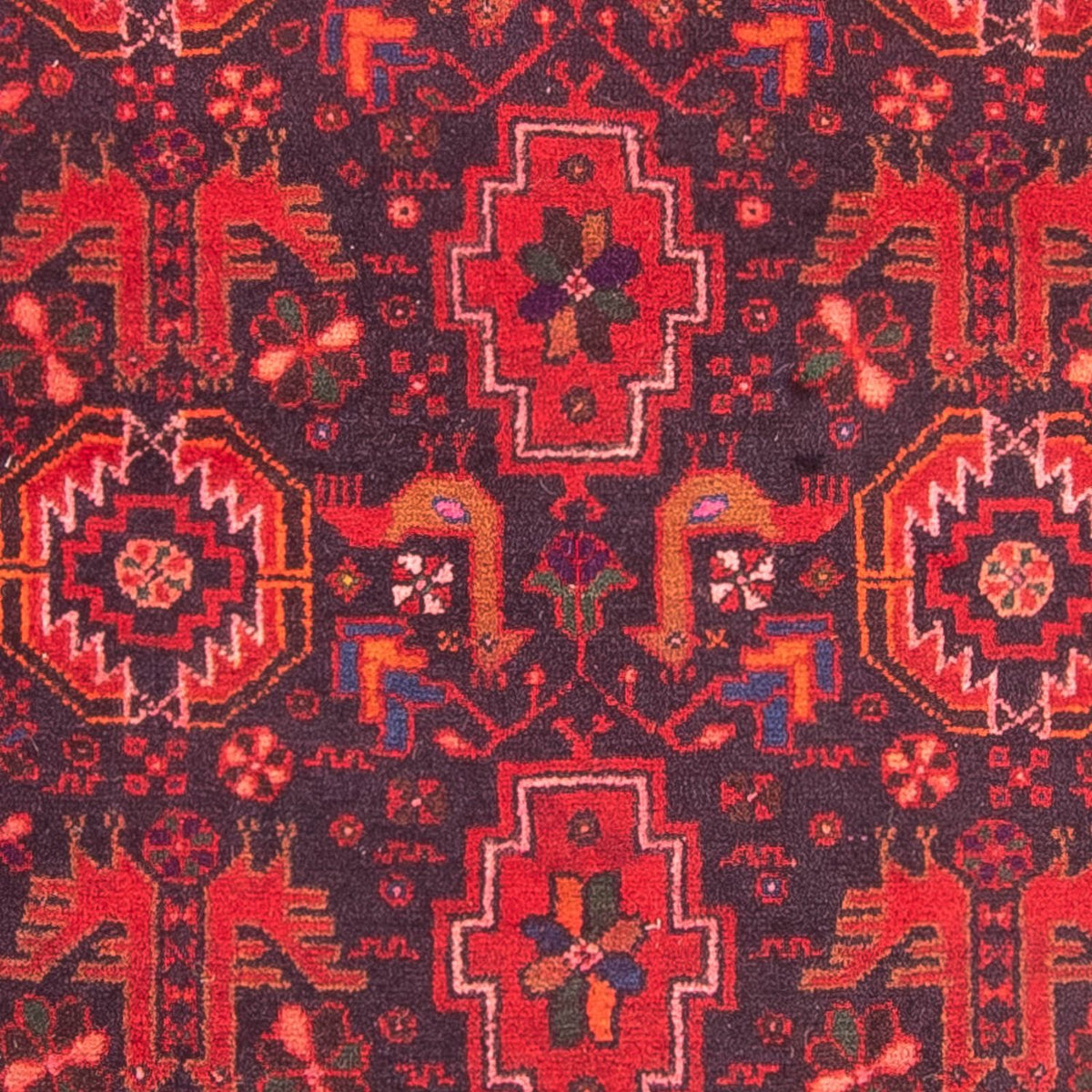 Belutsch Rug - 197 x 100 cm - light red