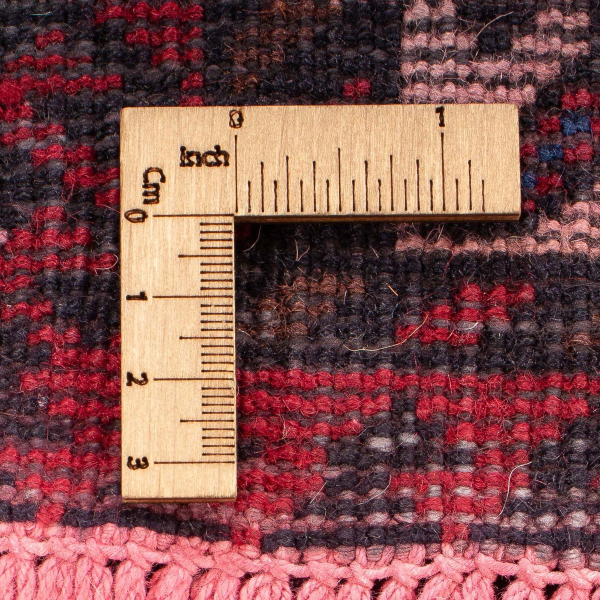 Belutsch Rug - 197 x 100 cm - light red