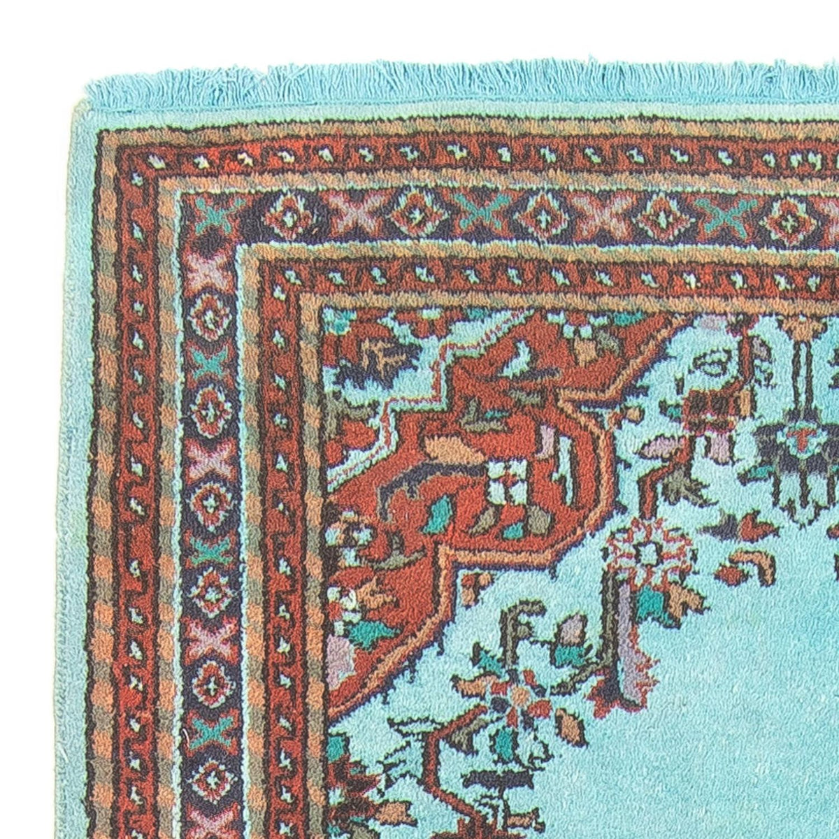 Oriental Rug - Indus - 180 x 97 cm - light blue