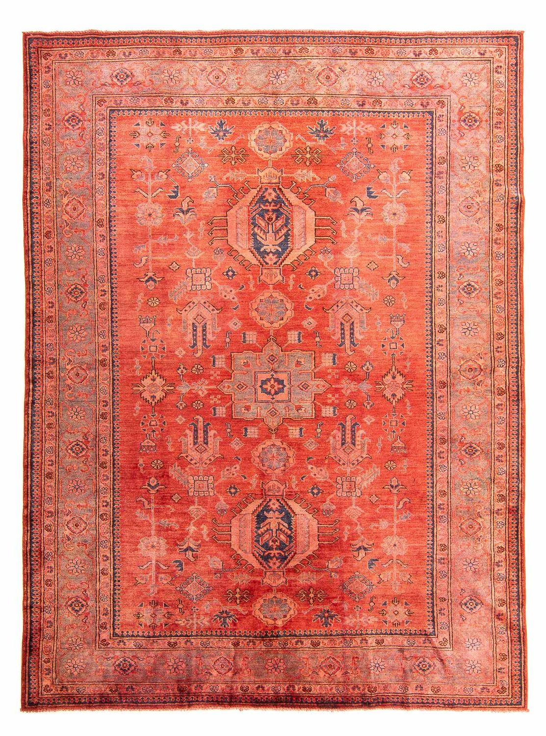 Ziegler Rug - Kazak - 244 x 183 cm - light red