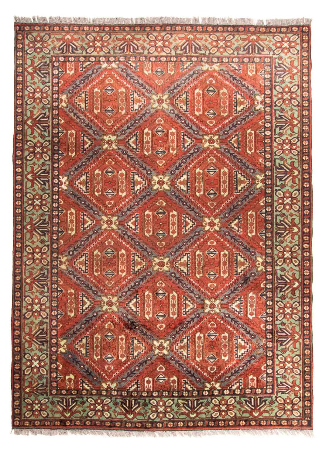 Afghan Rug - Hatschlu - 285 x 208 cm - rust