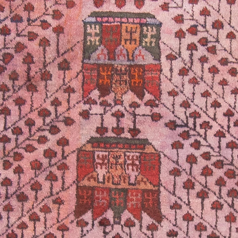 Perser Rug - Nomadic - 285 x 150 cm - light red