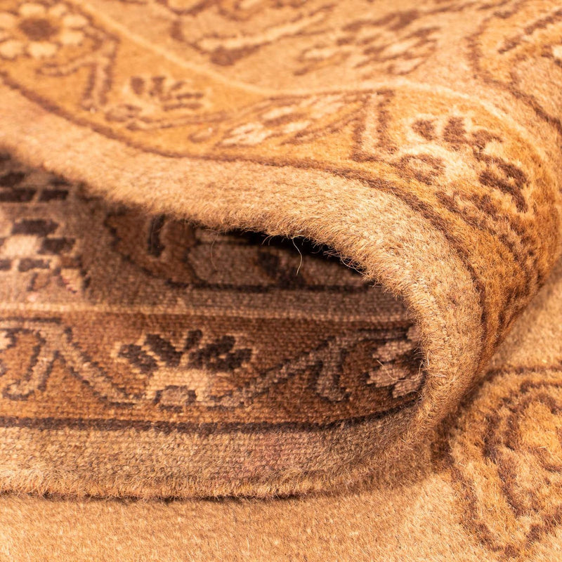 Afghan Rug - 213 x 150 cm - dark beige