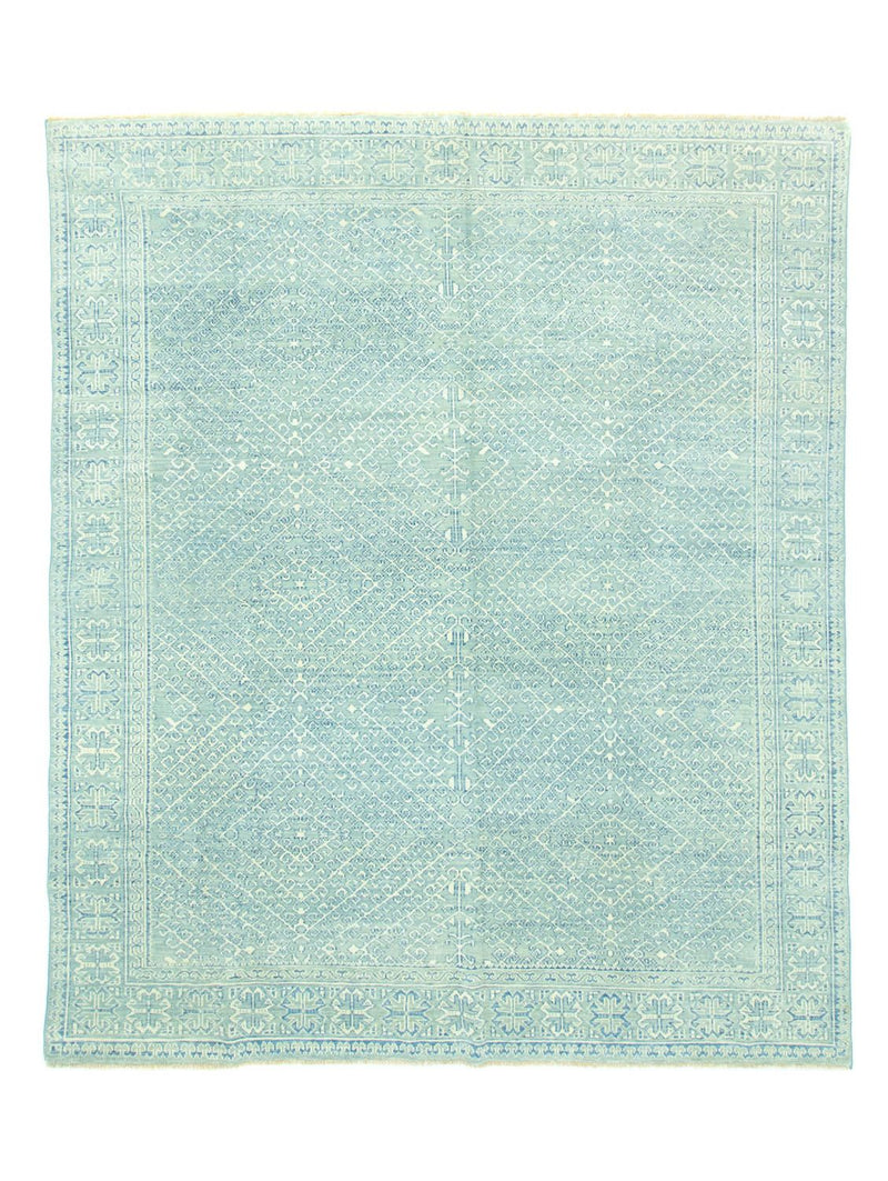 Designer Rug - 301 x 258 cm - light blue