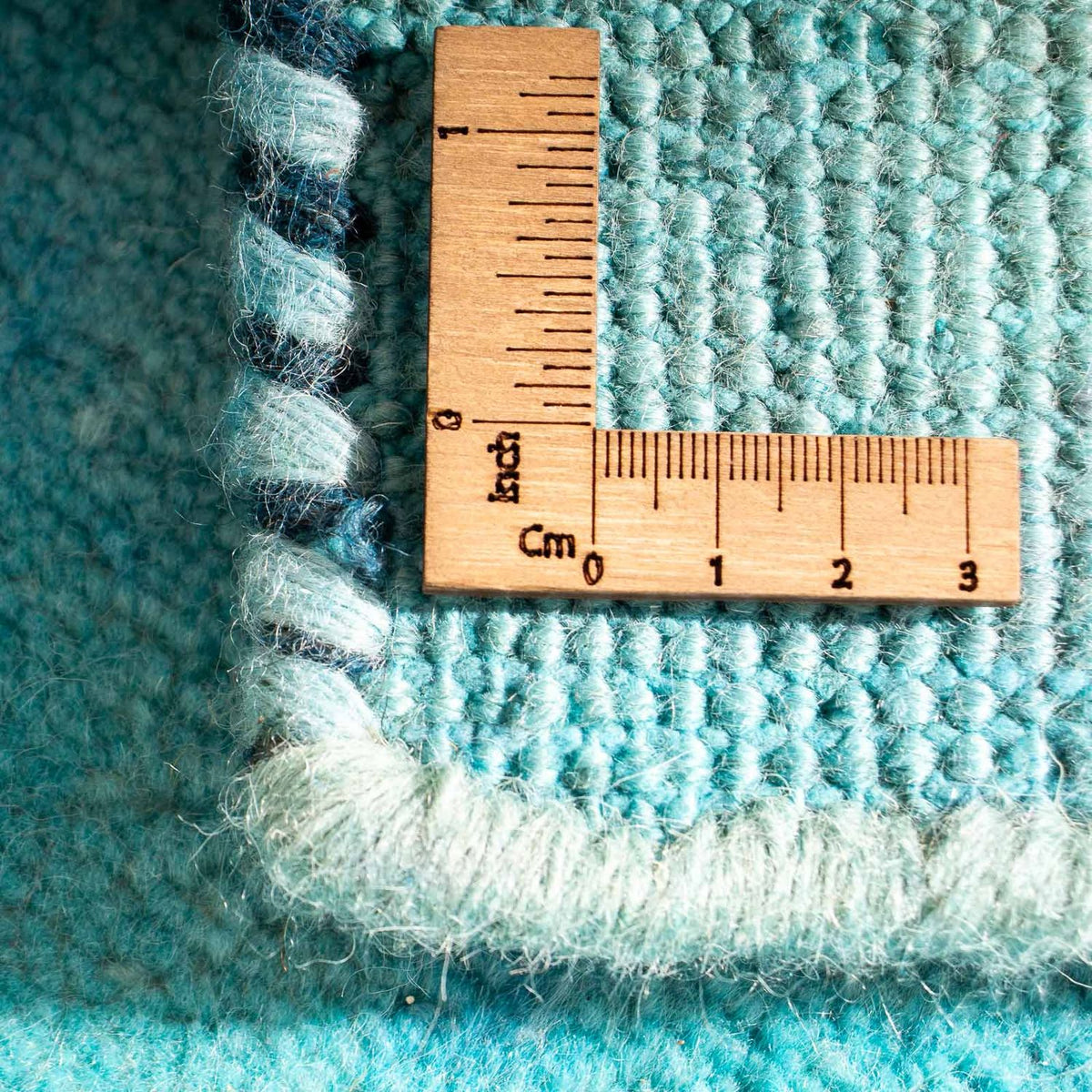 Gabbeh Rug - Indus - 197 x 129 cm - turquoise