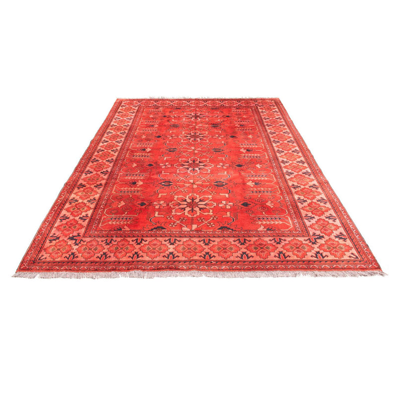 Afghan Rug - Hatschlu - 296 x 210 cm - dark red