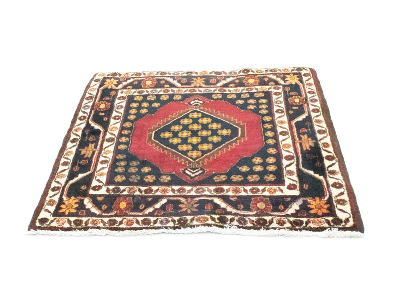 Perser Rug - Nomadic square  - 109 x 105 cm - red
