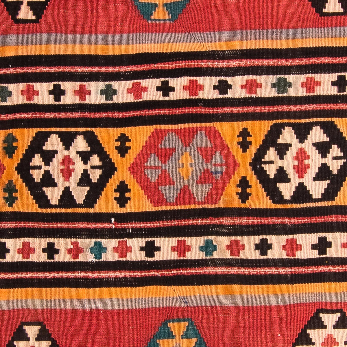 Runner Kelim Rug - Old - 295 x 160 cm - multicolored