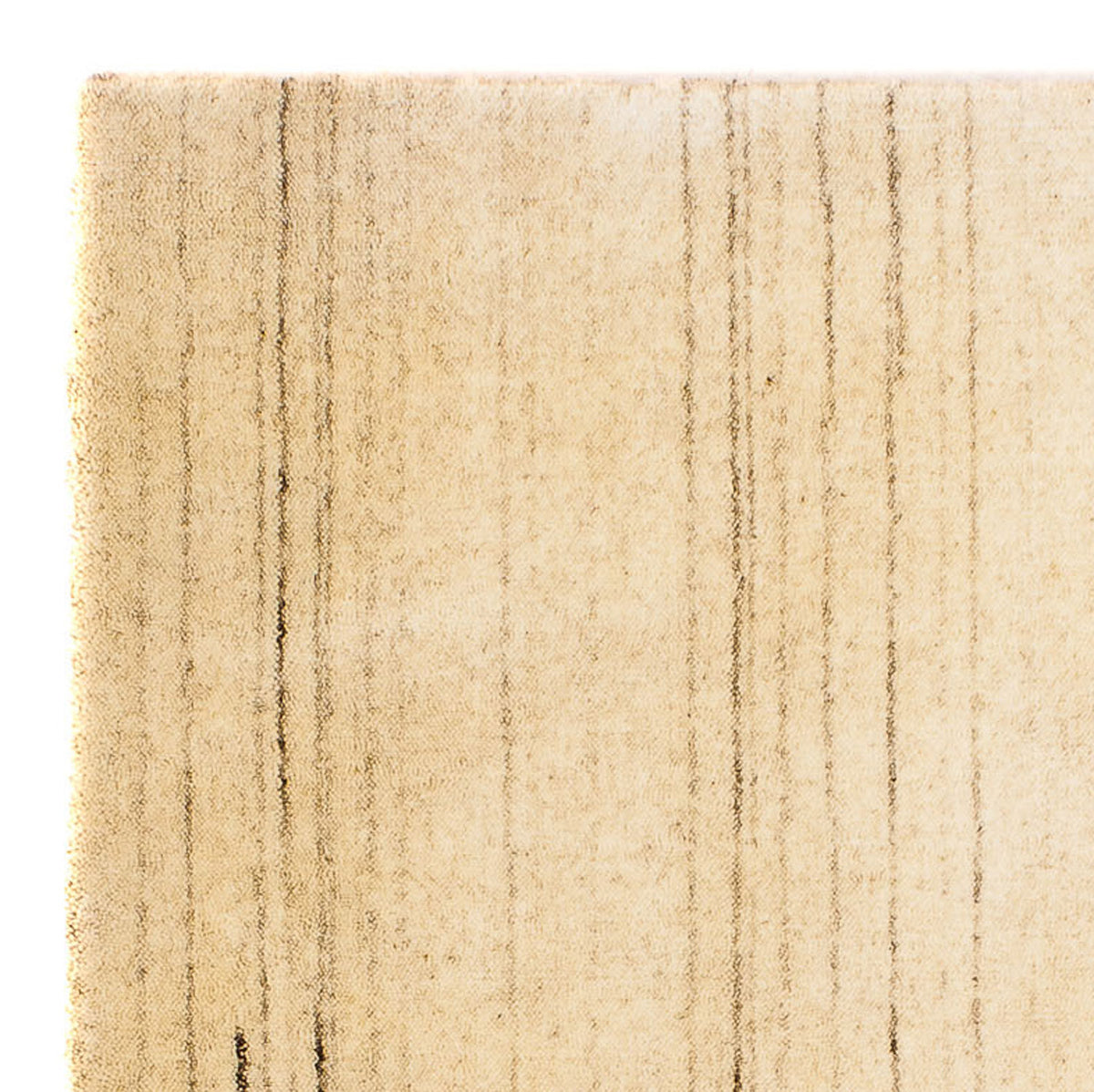 Gabbeh Rug - Softy square  - 74 x 69 cm - beige