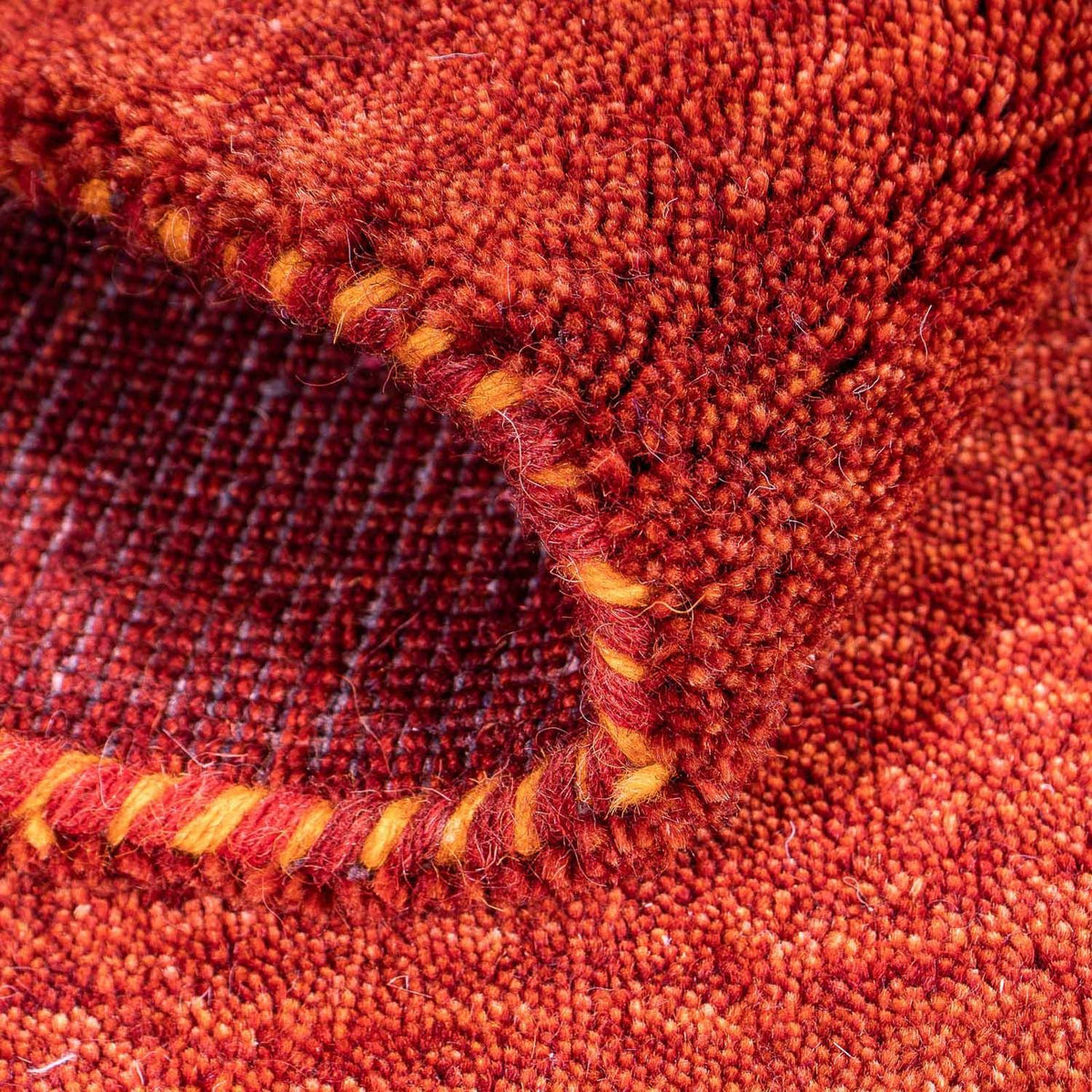 Gabbeh Rug - Indus - 90 x 60 cm - dark red