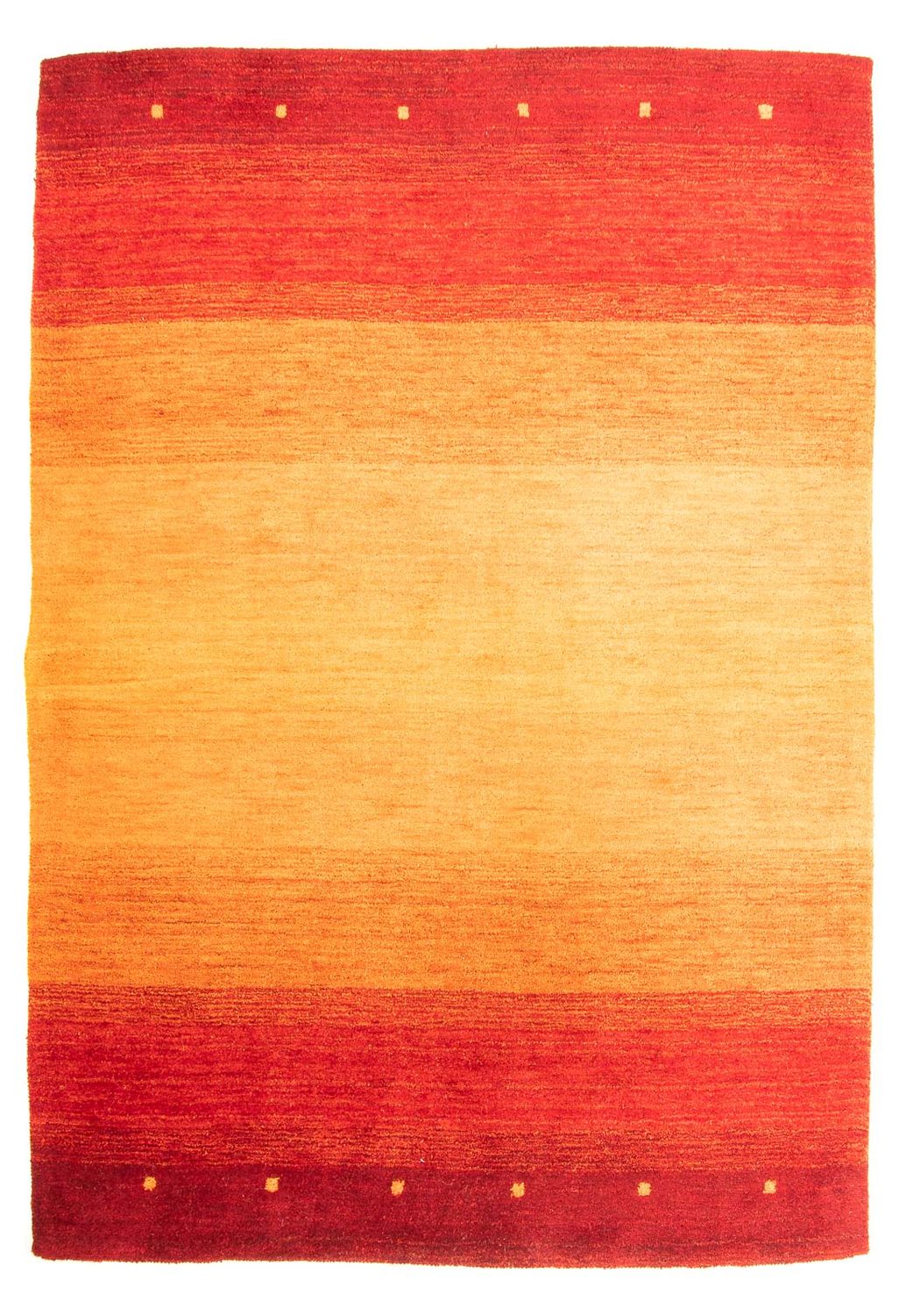 Wool Rug - 233 x 160 cm - orange