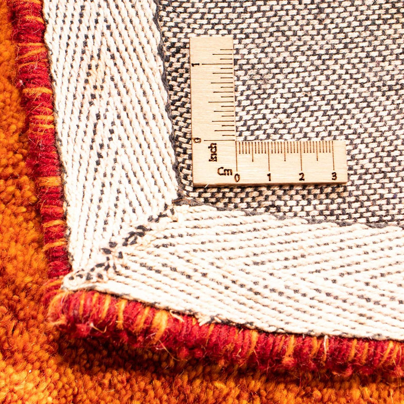 Wool Rug - 233 x 160 cm - orange