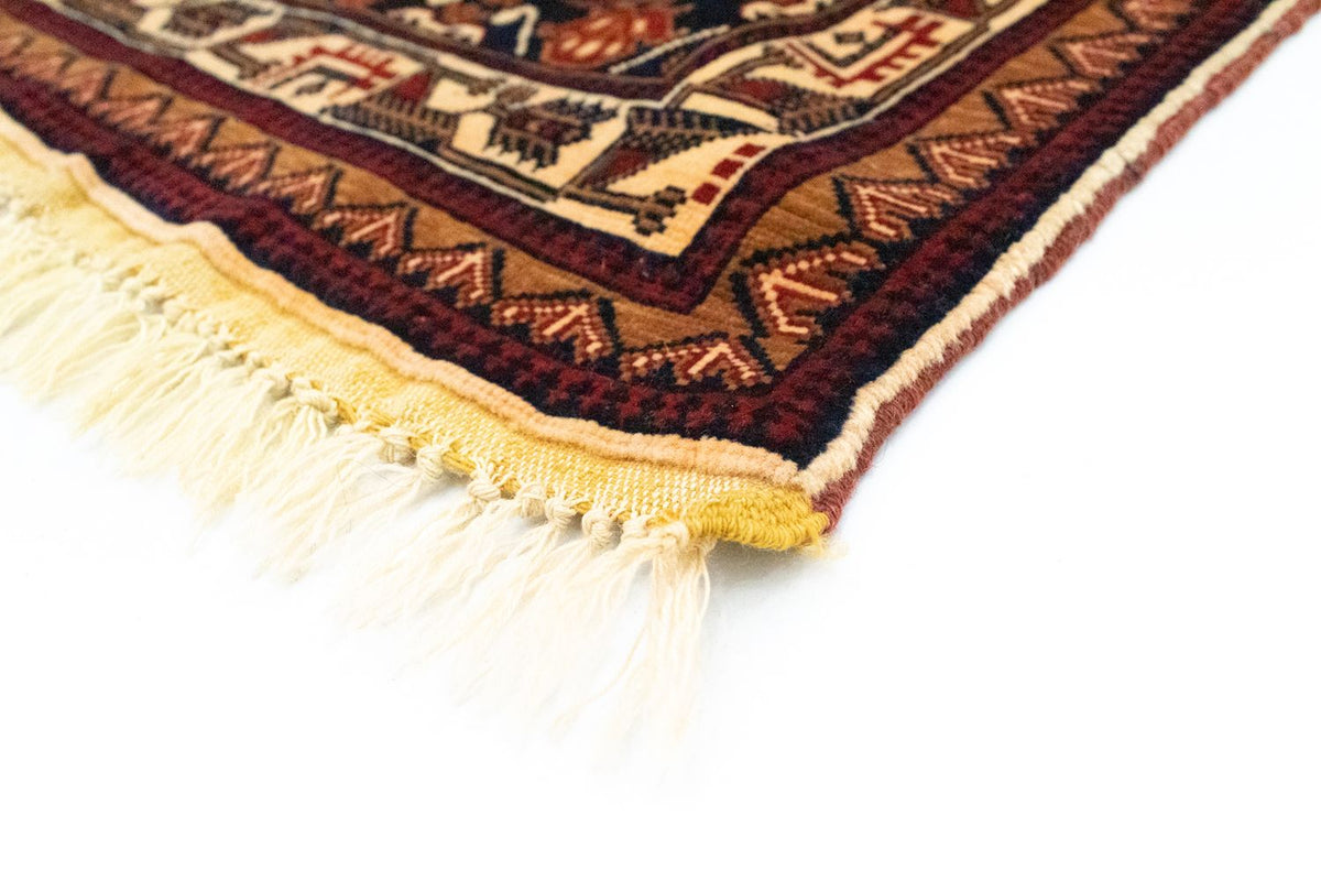 Afghan Rug - 196 x 122 cm - blue