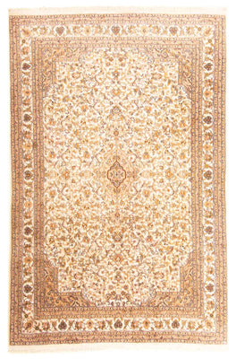 Silk Rug - Kashmir Silk - 270 x 186 cm - beige