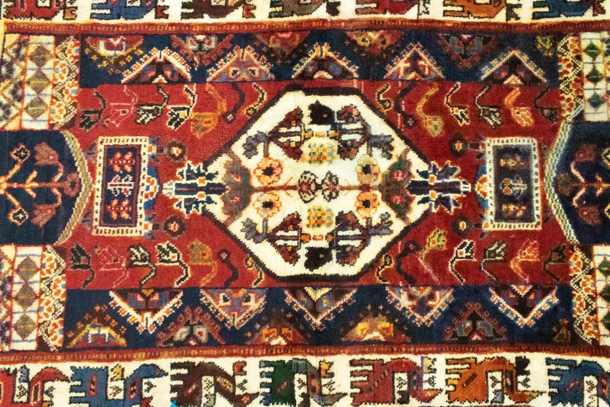 Perser Rug - Nomadic - 146 x 91 cm - red