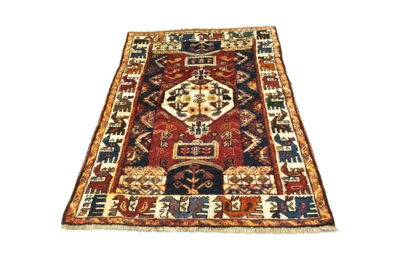 Perser Rug - Nomadic - 146 x 91 cm - red