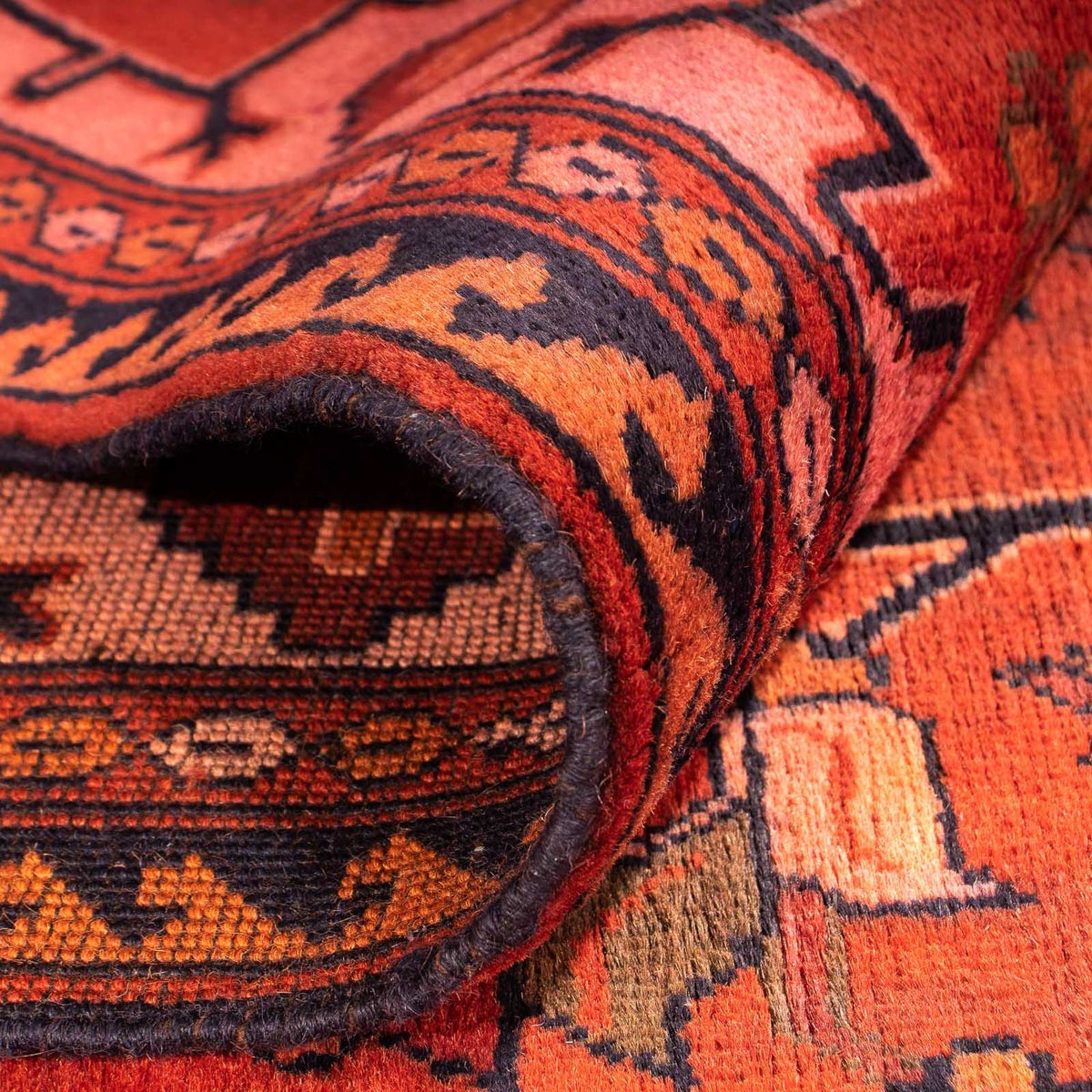 Afghan Rug - Hatschlu - 300 x 205 cm - light red