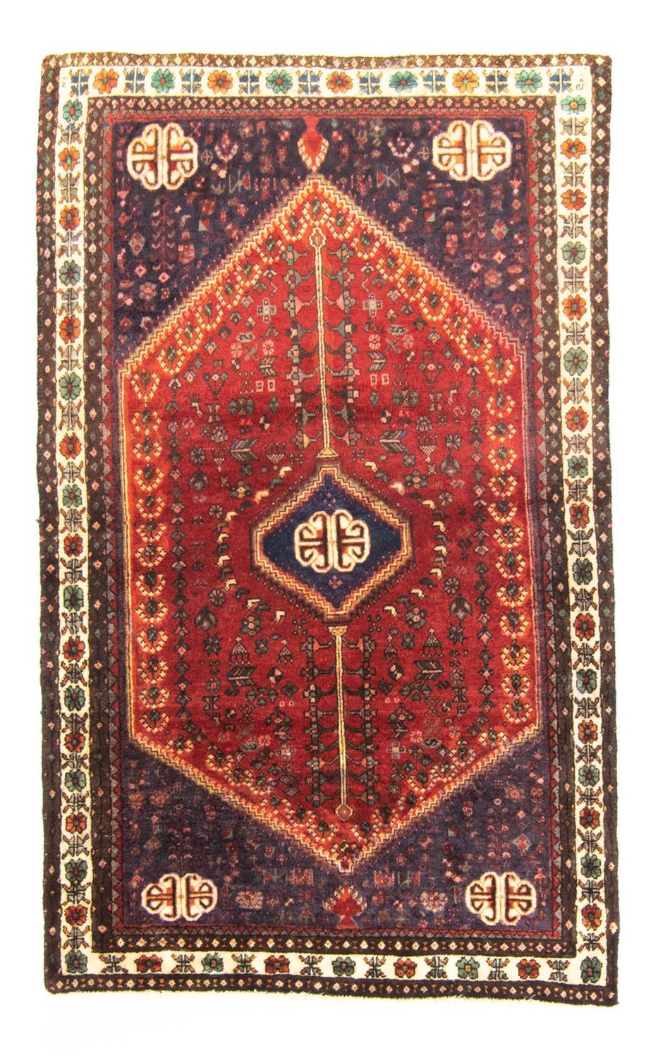 Perser Rug - Nomadic - 154 x 95 cm - red