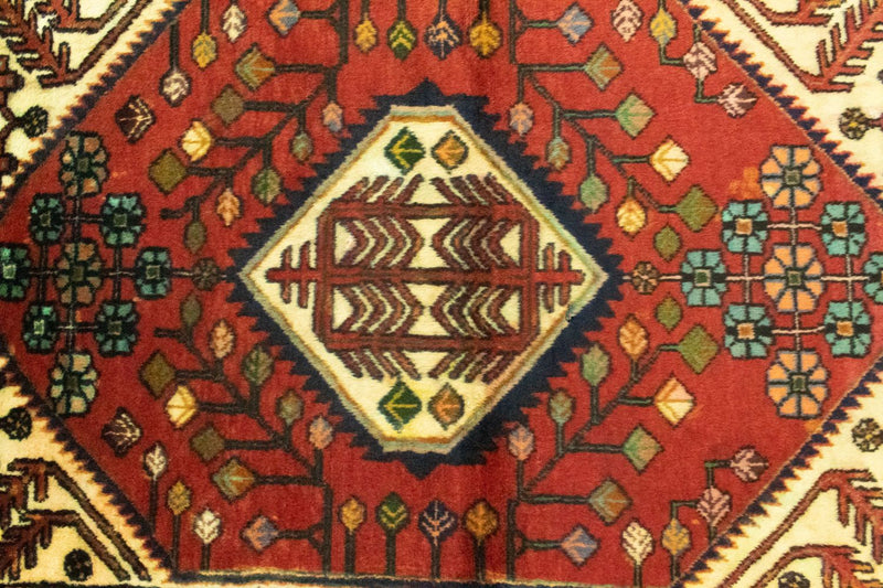 Perser Rug - Nomadic - 143 x 106 cm - orange