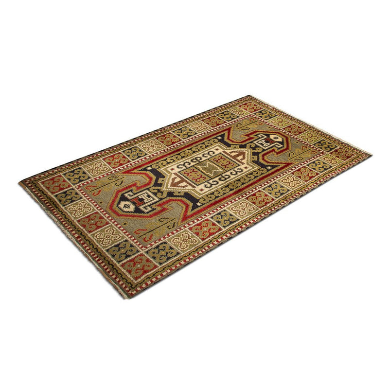 Oriental Rug - 153 x 93 cm - light green