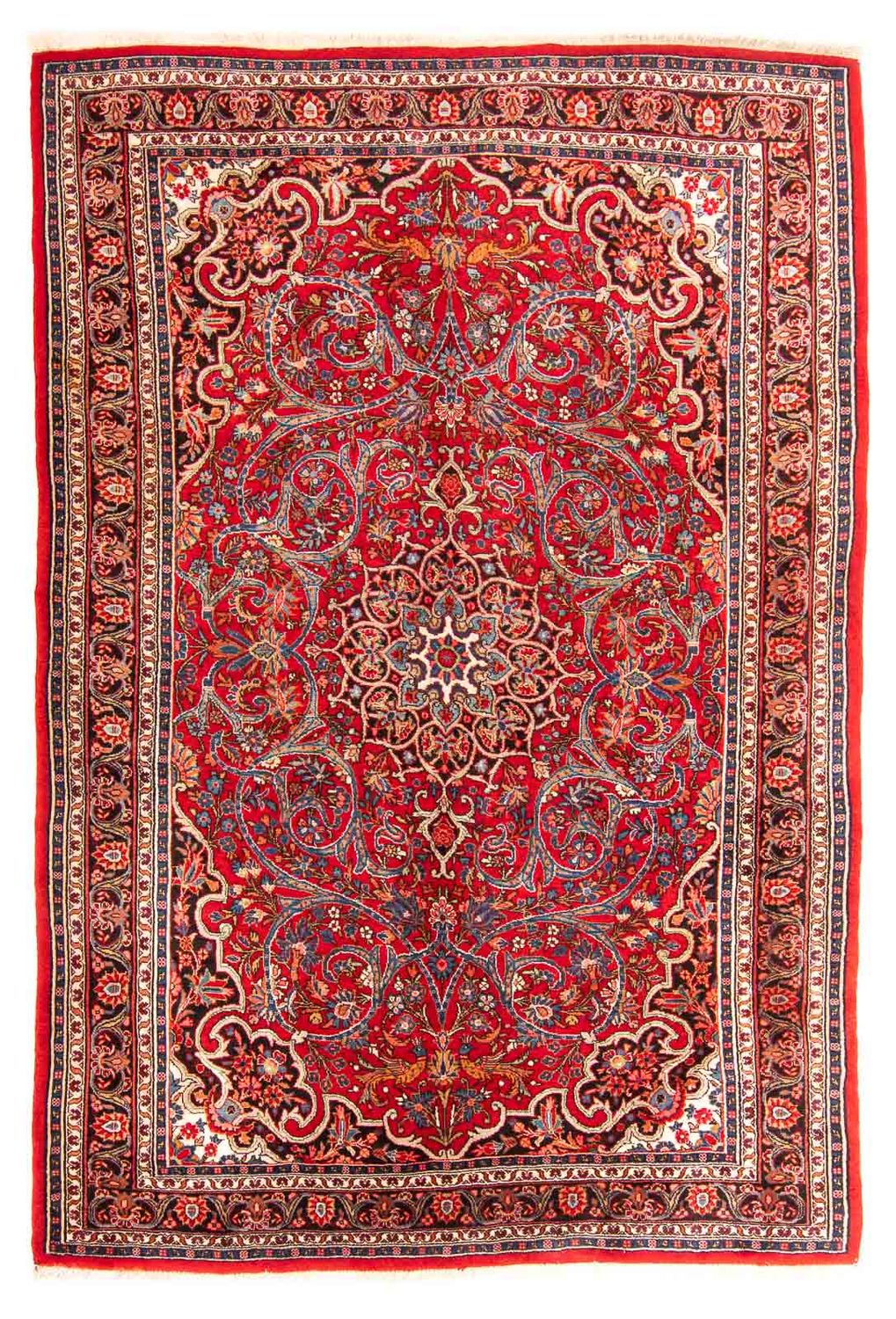 Perser Rug - Classic - 210 x 147 cm - red