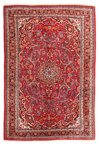 Perser Rug - Classic - 210 x 147 cm - red