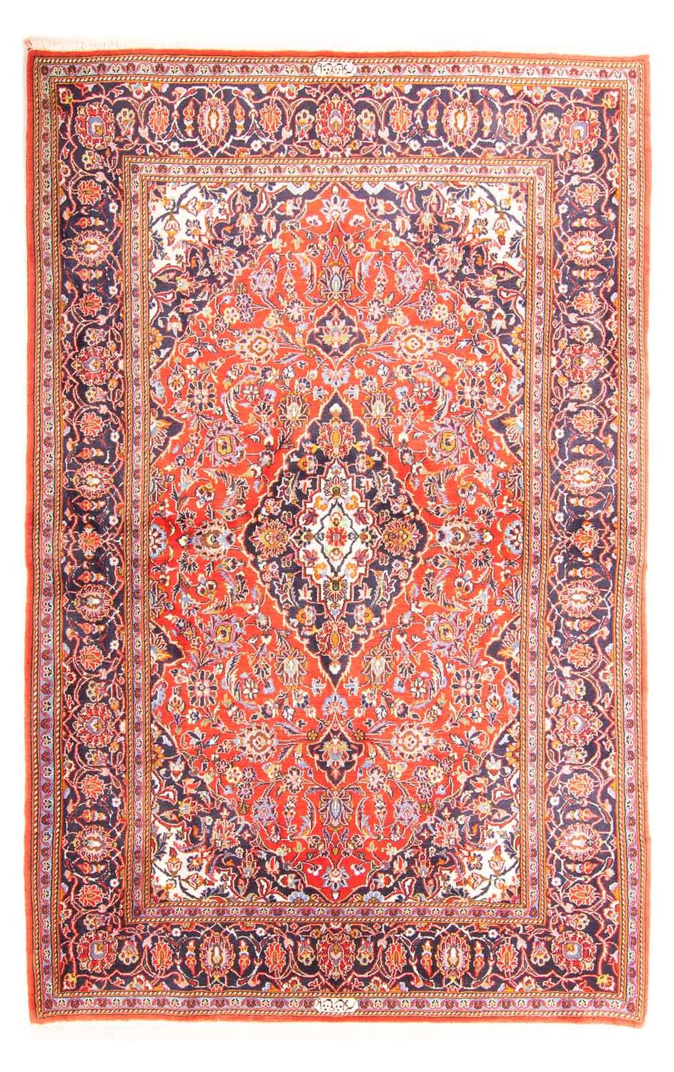 Perser Rug - Keshan - 217 x 139 cm - light red