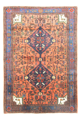 Perser Rug - Nomadic - 222 x 154 cm - orange