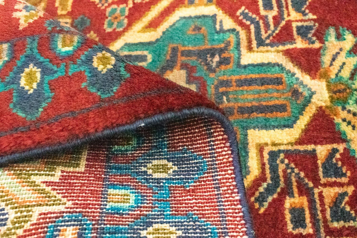 Turkaman Rug - 89 x 63 cm - red