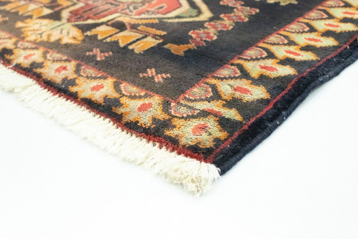 Turkaman Rug - 87 x 67 cm - dark blue
