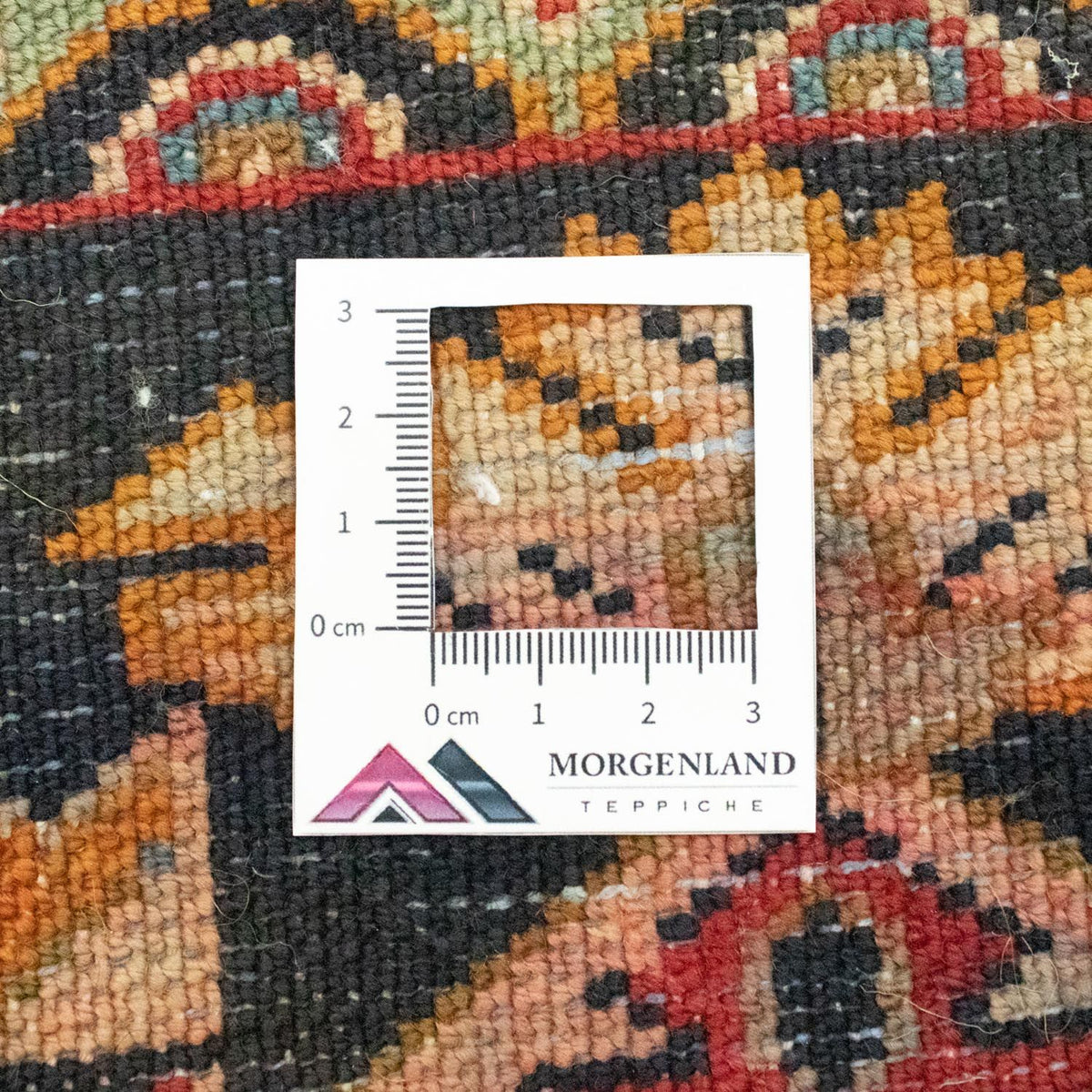 Turkaman Rug - 87 x 67 cm - dark blue