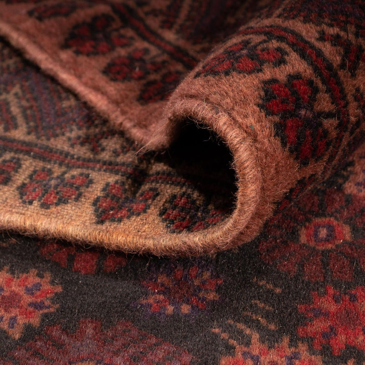 Afghan Rug - 303 x 200 cm - multicolored