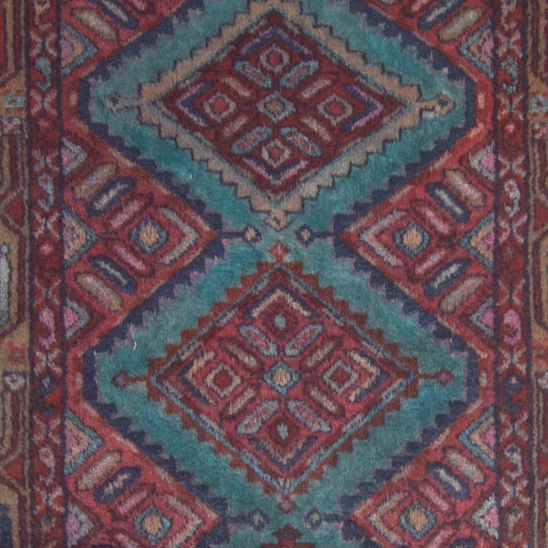 Runner Perser Rug - Nomadic - 281 x 89 cm - blue