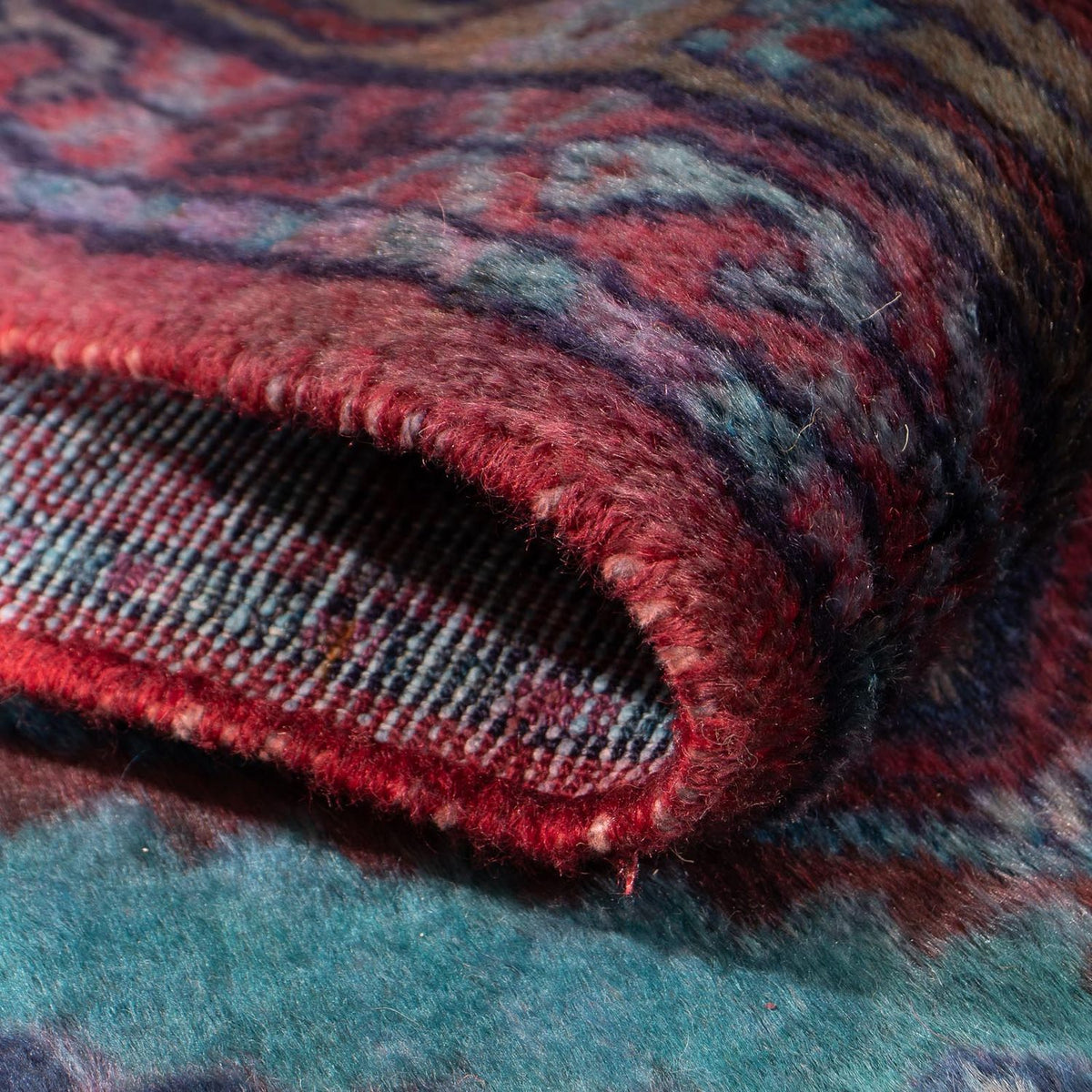 Runner Perser Rug - Nomadic - 281 x 89 cm - blue