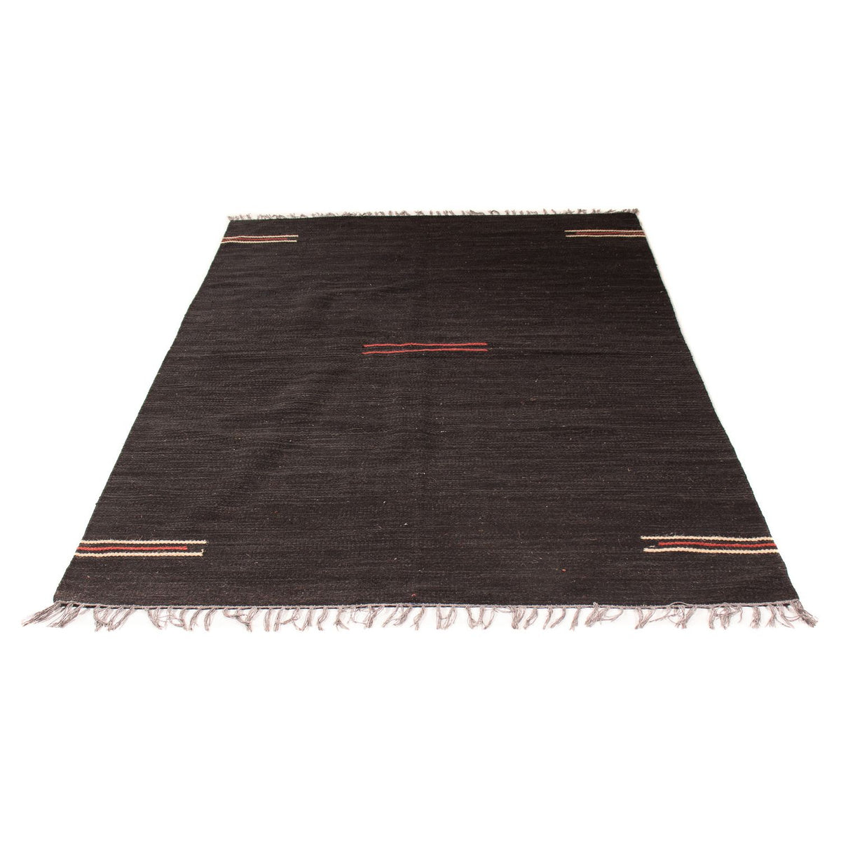 Kelim Rug - Trendy - 195 x 132 cm - dark brown