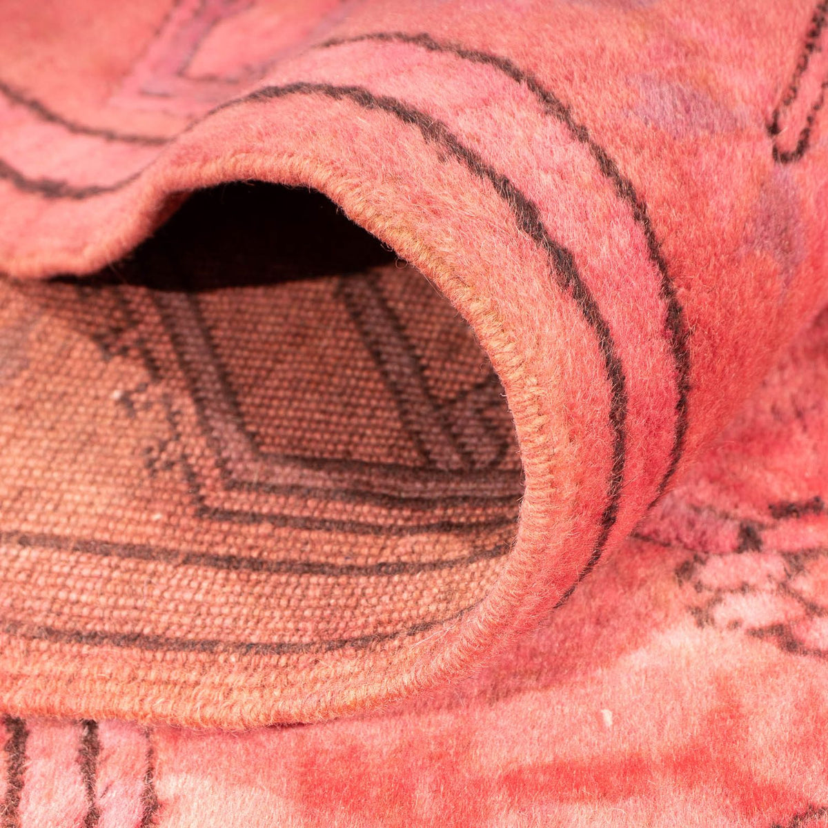 Pakistani Rug - 190 x 120 cm - light red