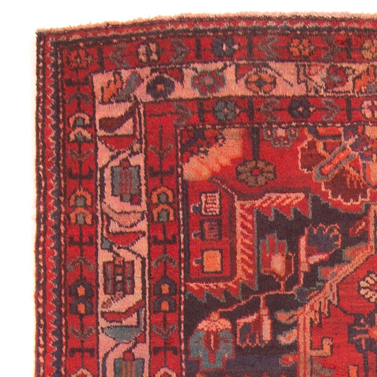 Perser Rug - Nomadic - 174 x 112 cm - dark red