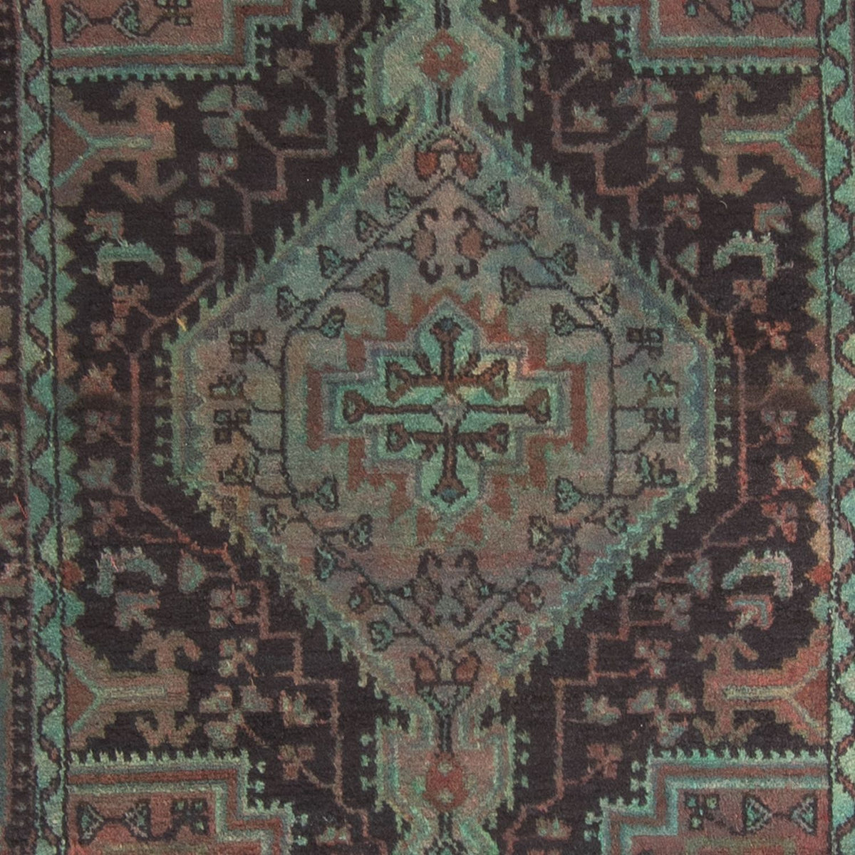 Perser Rug - Nomadic - 174 x 120 cm - light blue