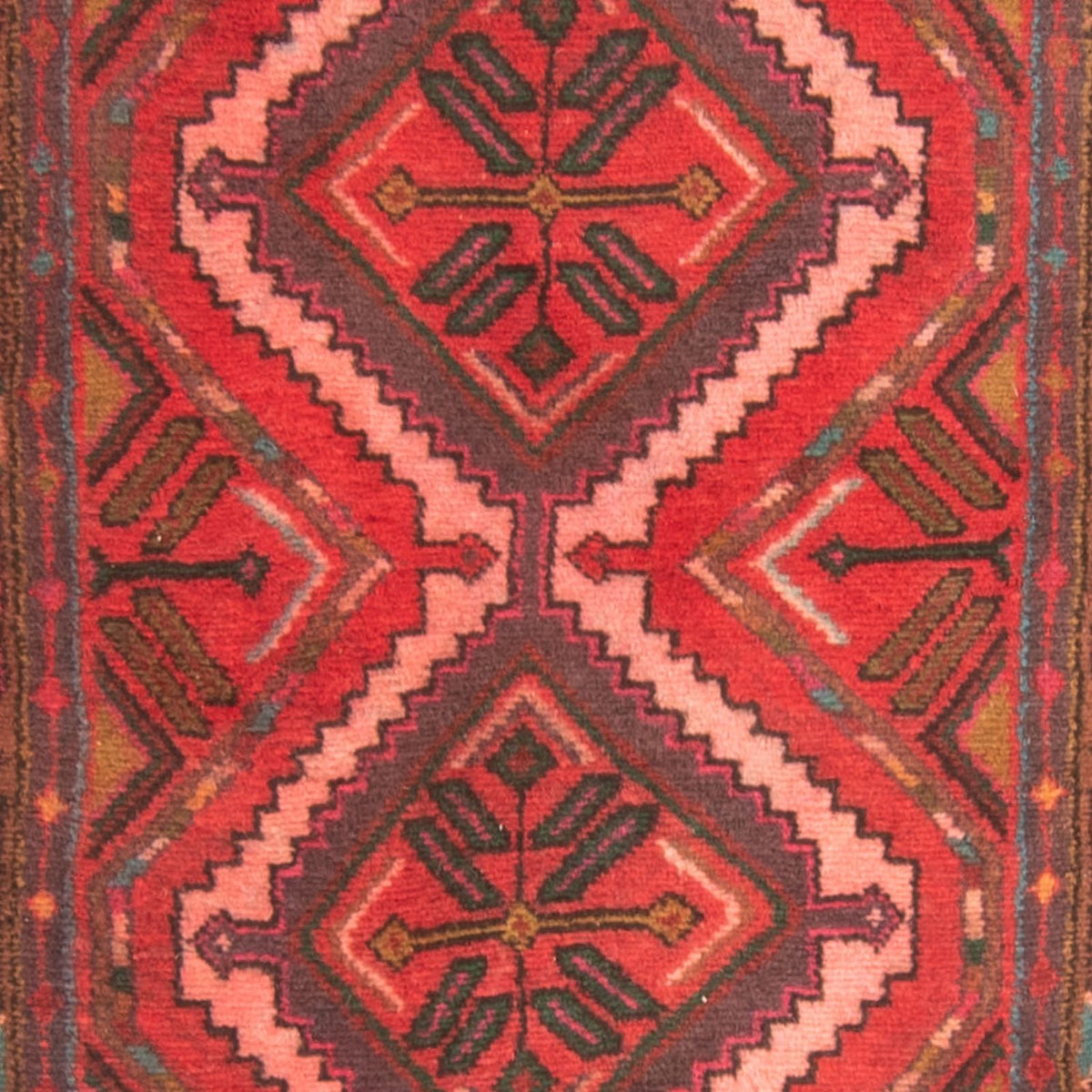 Runner Perser Rug - Nomadic - 282 x 80 cm - red