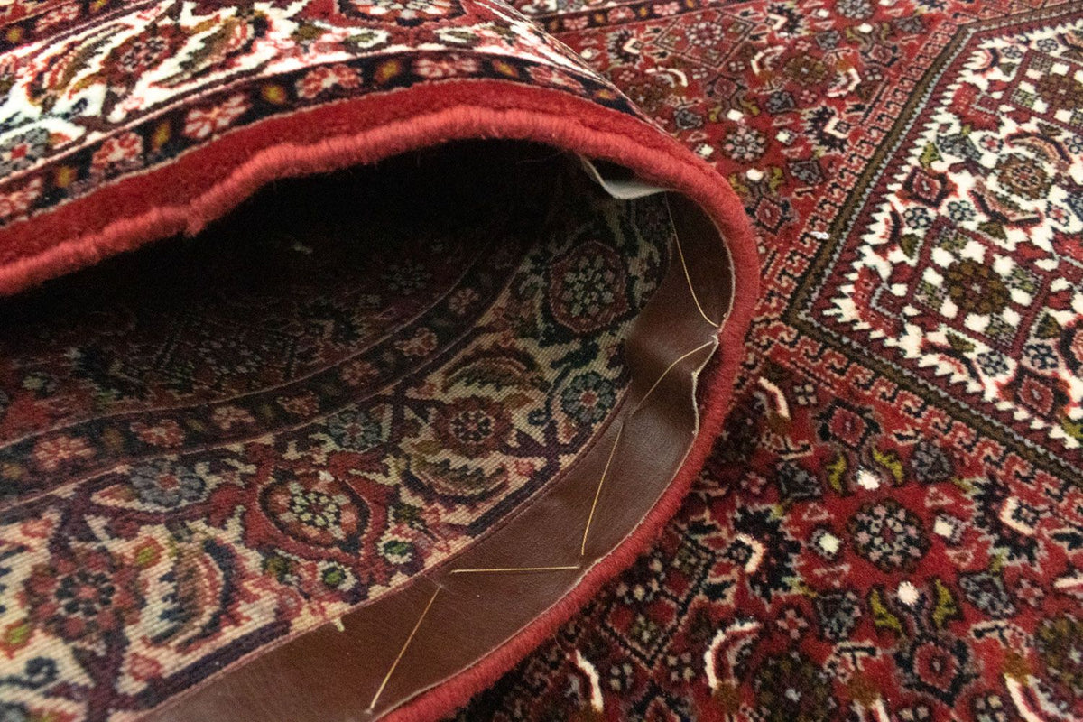 Runner Perser Rug - Bidjar - 393 x 82 cm - red