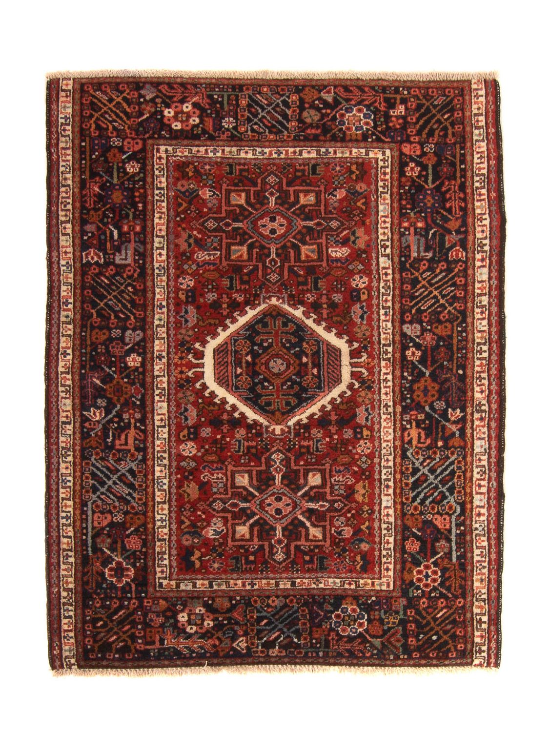 Perser Rug - Nomadic - 130 x 100 cm - multicolored