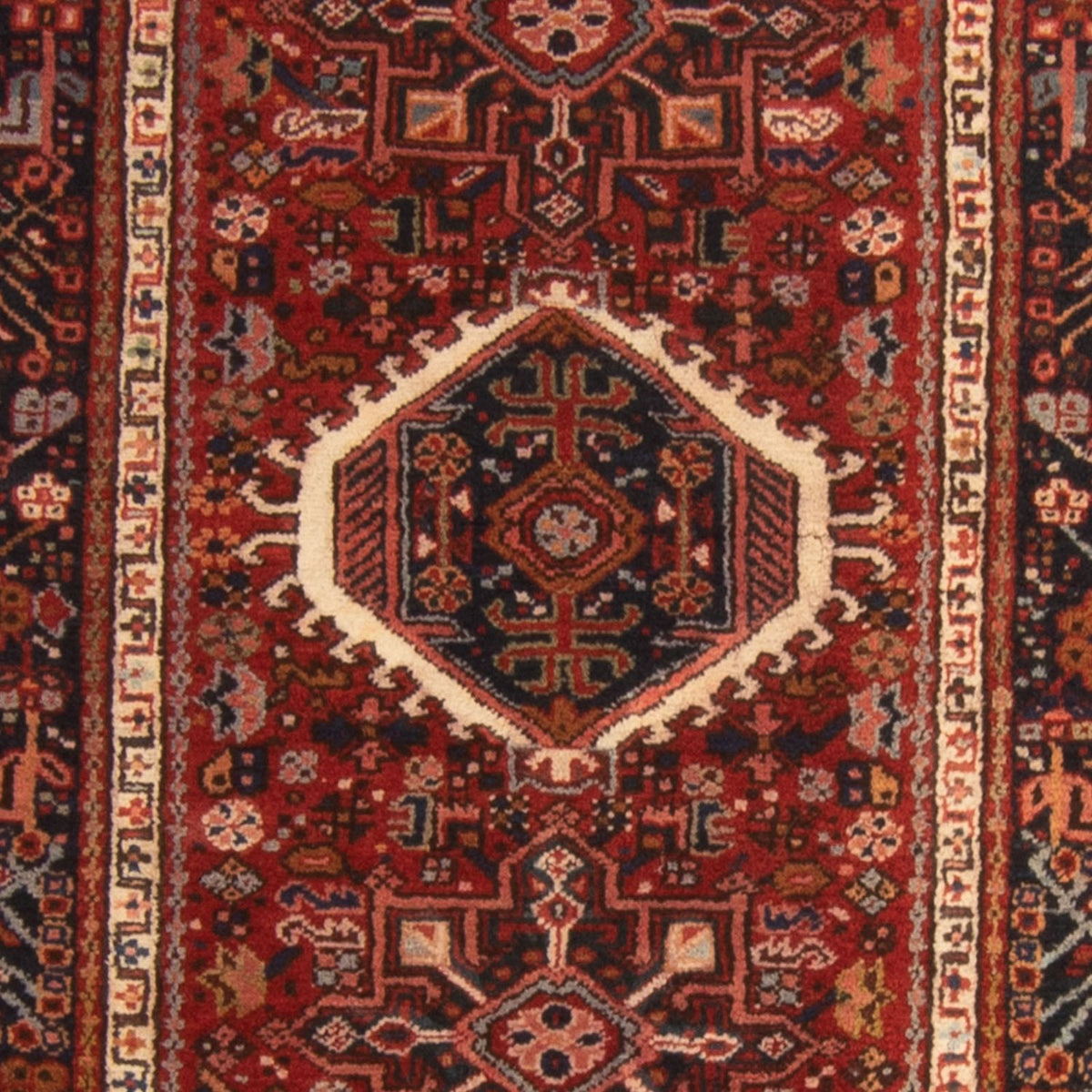 Perser Rug - Nomadic - 130 x 100 cm - multicolored