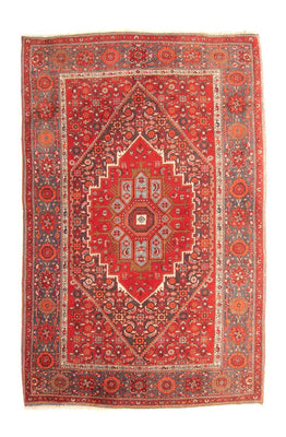 Perser Rug - Nomadic - 200 x 127 cm - red