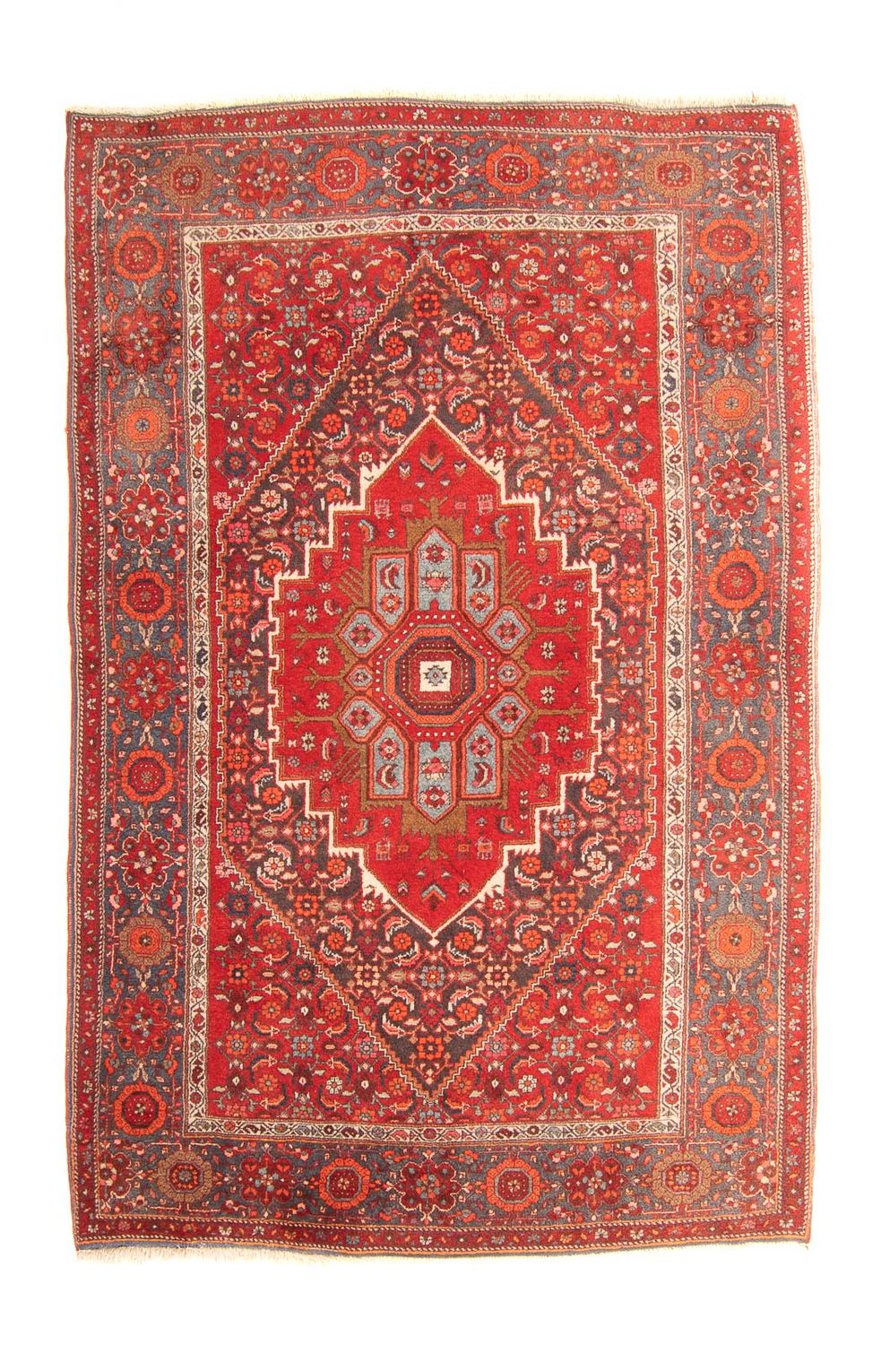 Perser Rug - Nomadic - 200 x 127 cm - red