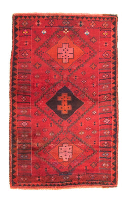 Perser Rug - Nomadic - 154 x 96 cm - red