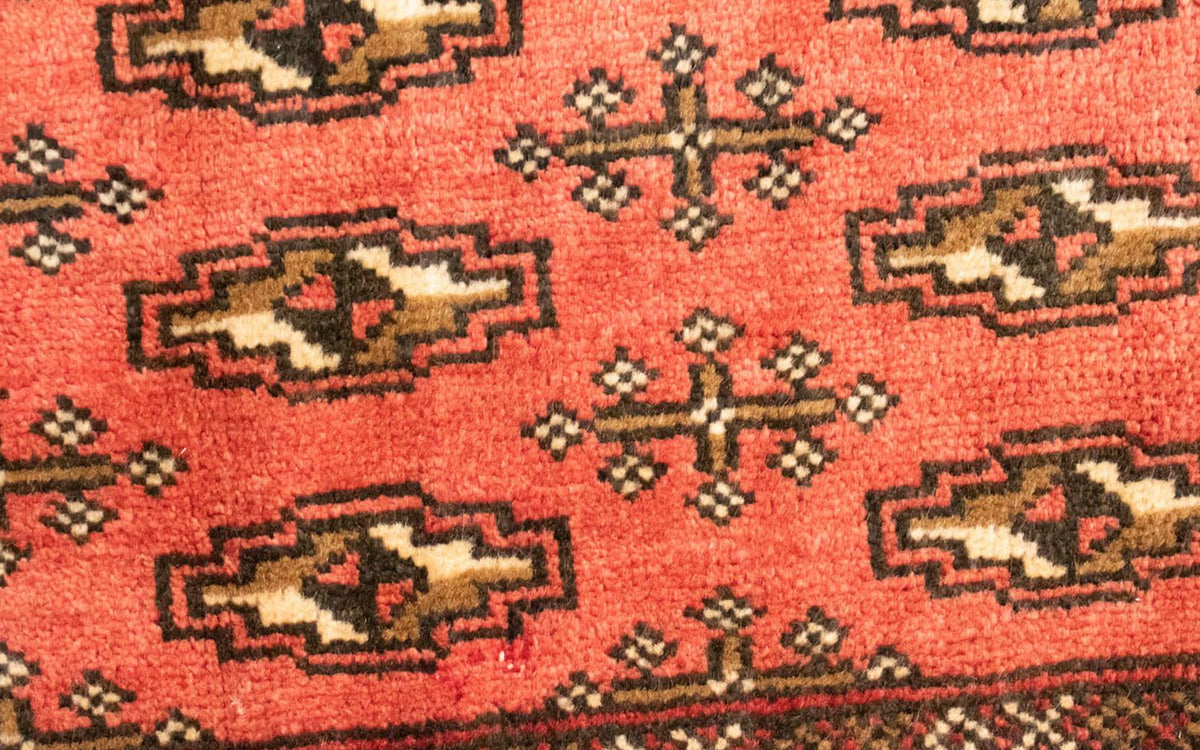 Turkaman Rug - 130 x 60 cm - rust